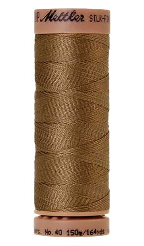 0287 - Dark Tan Silk Finish Cotton 40 Thread